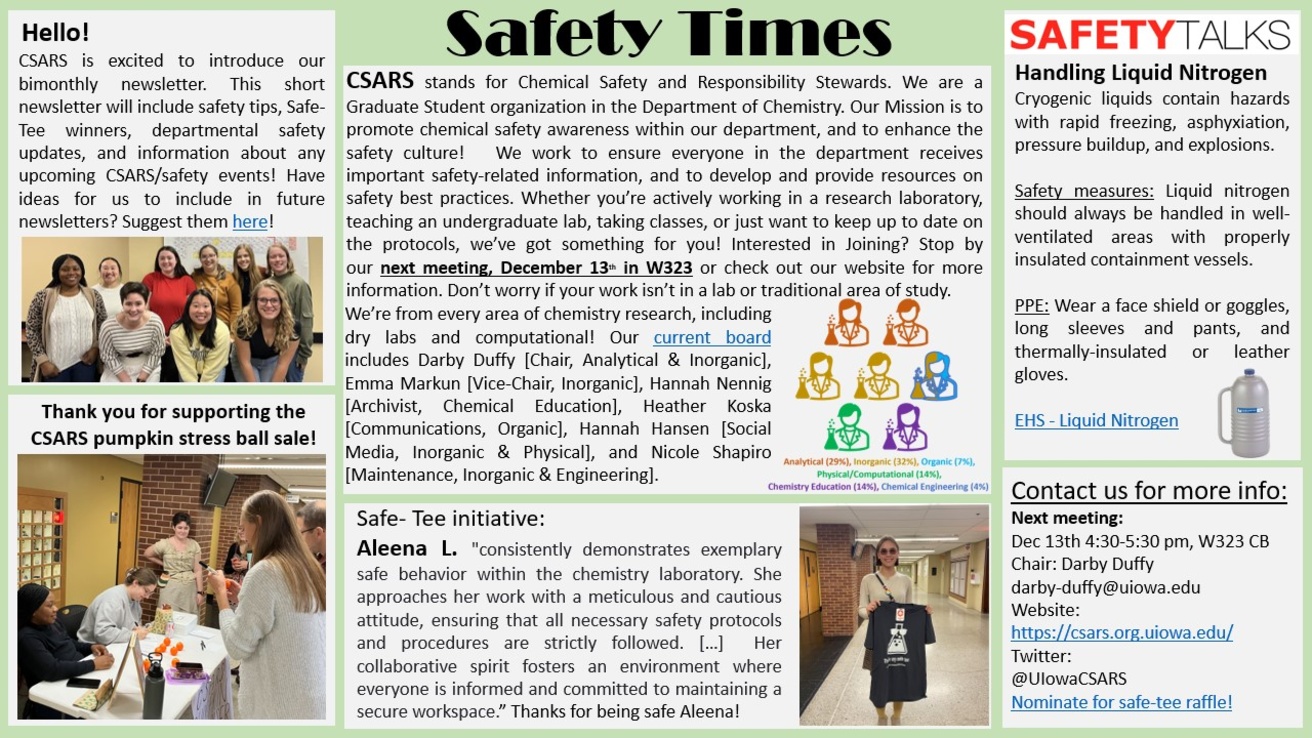 November 2023 Newsletter